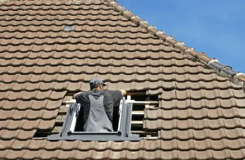 Pose de velux - Saint-Martin-d'Heuille